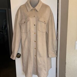 Mark New York Elegant Tan Jacket Size Large